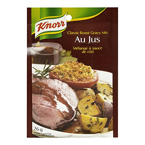 Knorr Classic Roast Gravy Mix  Au Jus 26g--9oz  Imported from Canada