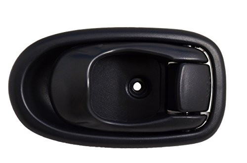 PT Auto Warehouse HY-2334G-RH - Inside Interior Inner Door Handle  Gray - Passenger Side