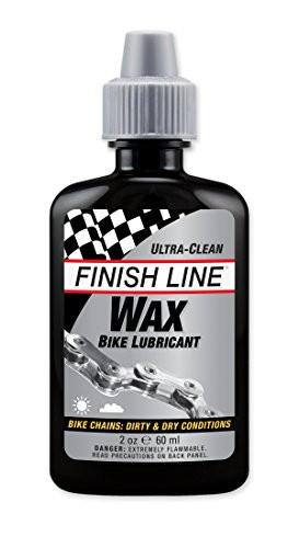 Finish Line WAX Bicycle Chain Lube 2oz Drip Squeeze Bottle
