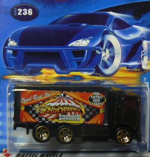 Hot Wheels 2002 Hiway Hauler 236 BLACK Truck 1 64 Scale Hot Wheels 2002 Hiway Hauler 236 BLACK Truck 1 64 Scale