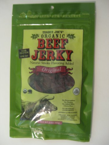 Trader Joe s Organic Beef Jerky Original with Natural Smoke Flavoring Added