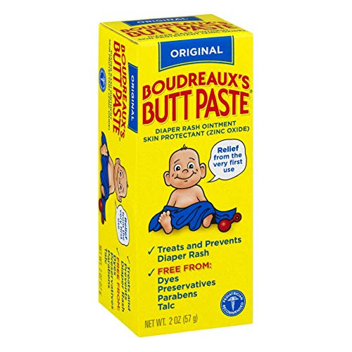 Boudreaux s Butt Paste Diaper Rash Ointment   Original Formula   2-Ounces Tube   1-Unit