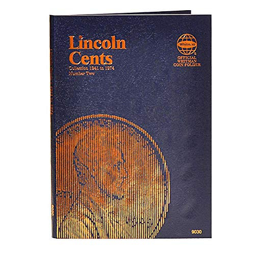 Whitman US Lincoln Cent Coin Folder Volume 2 1941 - 1974 9030 Whitman US Lincoln Cent Coin Folder Volume 2 1941 - 1974 9030