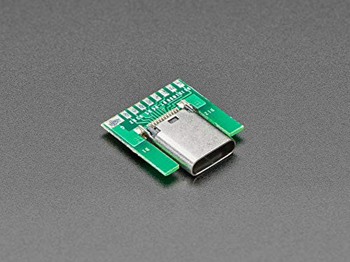Adafruit 4396 USB Type C Socket - SMT Inline Breakout Board