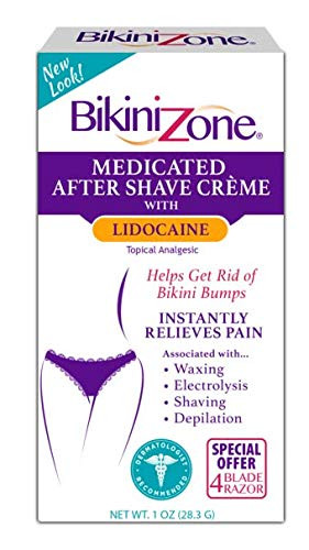 Bikini Zone Medicated Creme for Bikini Area 1 oz