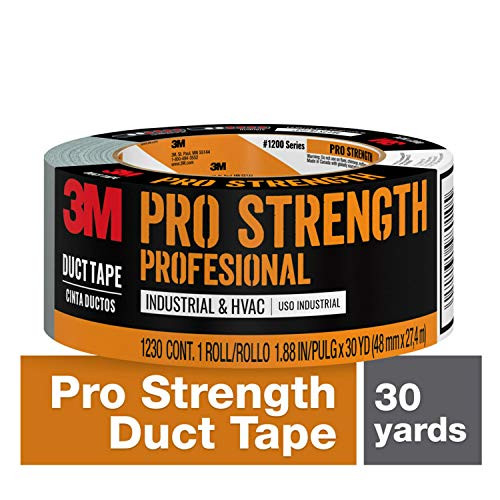 Scotch Painter s Tape 051131980105 3M Pro Strength Duct Tape  1230-C  1-88 Inches by 30 Yards  1000 In
