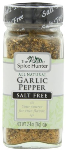 The Spice Hunter Pepper  Garlic Blend  2-4-Ounce Jar