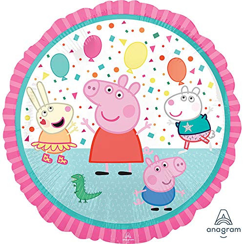 Anagram 18  Peppa Pig Foil Balloon  Multicolor