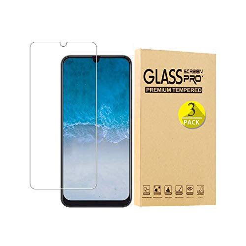 Tznzxm for BLU G90 Pro Screen Protector Tempered Glass  3 Pack   Case Friendly 9H Hardness HD Clear  Anti-Scratch   Bubble Free  Tempered Glass Film for BLU G90 Pro