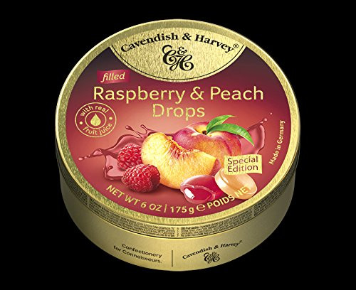 Cavendish   Harvey Raspberry   Peach Drops 175g