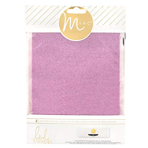 Heidi Swapp 314484 Glitter Mink-6 x 8-Pink-4 Seats