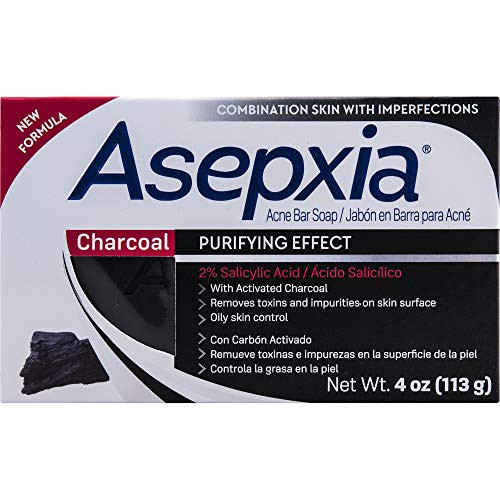 Asepxia Activated Charcoal Cleansing Bar  4 Ounce