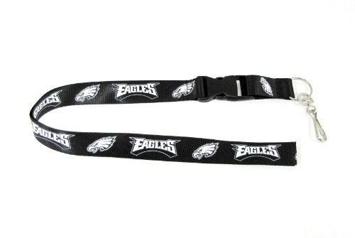 NFL Philadelphia Eagles Lanyard Blackout NFL Philadelphia Eagles Lanyard Blackout