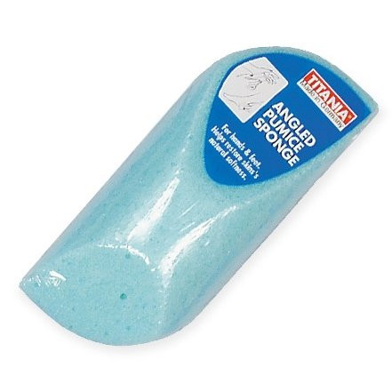 Titania Angled Pumice Sponge