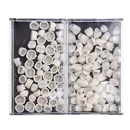 Teeth360 New Dental Temporary Crown Veneers Material Anterior Front Back Molar Teeth 100pcs 2 Box