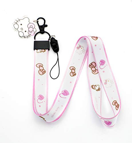 Hello Kitty Lanyard Keychain ID Bage Holder