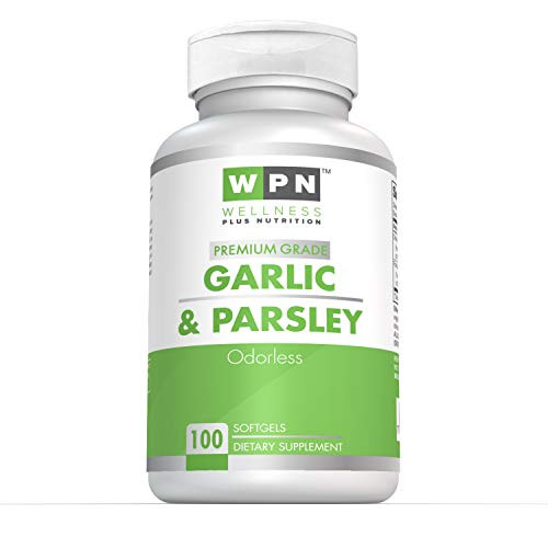 WPN Supplements Odorless Garlic   Parsley   Premium Grade   100 Softgels