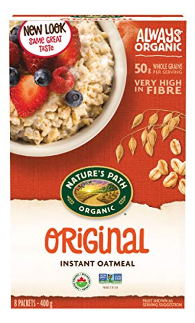 Nature s Path Hot Instant Oatmeal Original Organic  14 oz