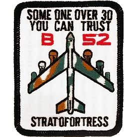 USAF  Some One Over 30 You Can Trust - Embroidered Patches  Premium Quality Iron On Patch - 3-375