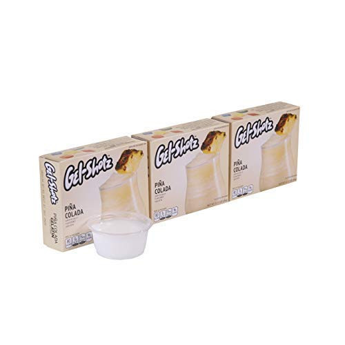 Gel-Shotz Pina Colada Gelatin 3-Boxes