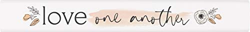 P- Graham Dunn Love One Another Classic White 10 x 1-5 Pine Wood Decorative Tabletop Stick Sign P- Graham Dunn Love One Another Classic White 10 x 1-5 Pine Wood Decorative Tabletop Stick Sign