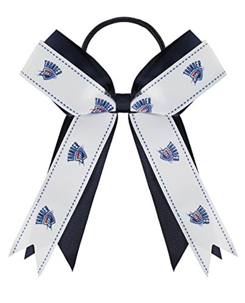 NBA Oklahoma City Thunder Women s Bow Ponytail Holder