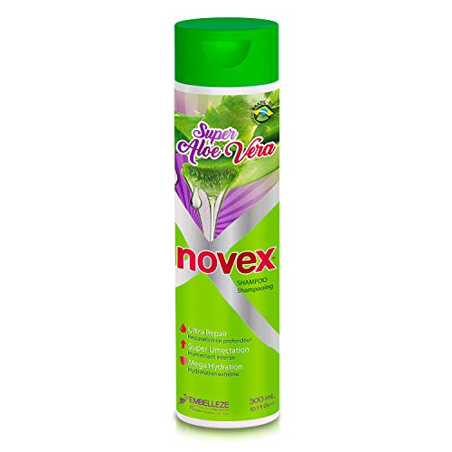 Super Aloe Vera Shampoo 10 oz - Infused with Organic Aloe Vera Vegan
