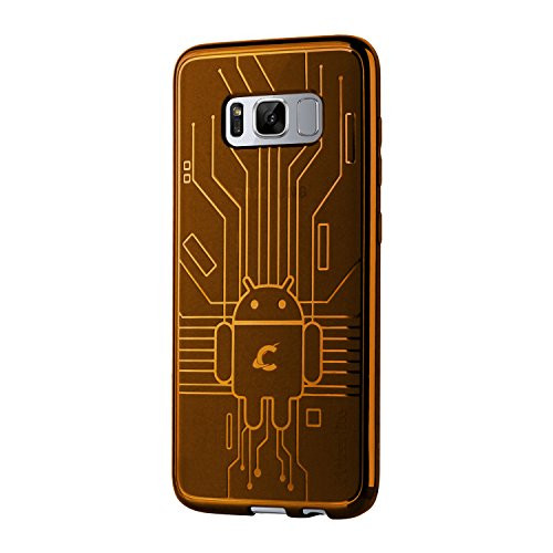 Cruzerlite Cell Phone Case for Samsung Galaxy S8 Plus - Orange