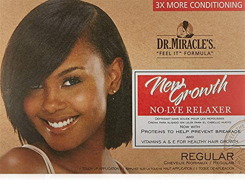 Dr- Miracle s New Growth Thermaceutical Intensive No-lye Relaxer Regular Kit Pack of 1