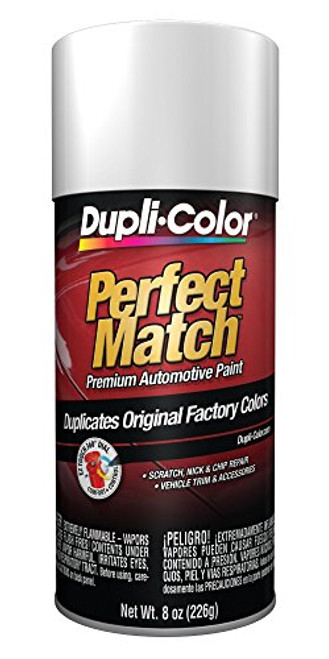 Dupli-Color BUN0300 Universal White Perfect Match Automotive Paint - 8 oz- Aerosol