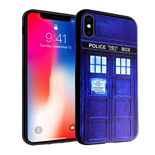 iPhone XR Case Dr- Who Tardis DURARMOR FlexArmor Rubber Flexible Bumper Shockproof Ultra Slim TPU Case Drop Protection Cover for iPhone XR- Dr- Who Police Box iPhone XR Case Dr- Who Tardis DURARMOR FlexArmor Rubber Flexible Bumper Shockproof Ultra Slim TPU Case Drop Protection Cover for iPhone XR- Dr- Who Police Box