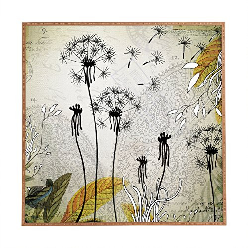 Deny Designs Iveta Abolina Little Dandelion Framed Wall Art, 12 x 12