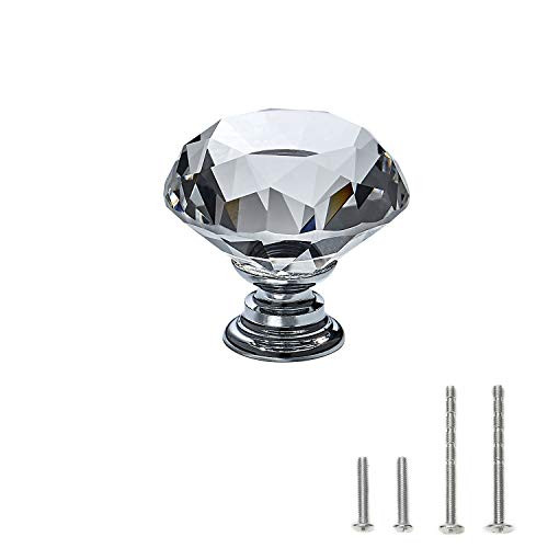 10 Pack Kitchen Cabinet Knobs Drawer Knobs Dresser Knobs Crystal Knobs Drawer Pulls Shabby Chic Decor Glass Door Knobs Kids Dresser Drawer Handles Knobs for Dresser Drawers