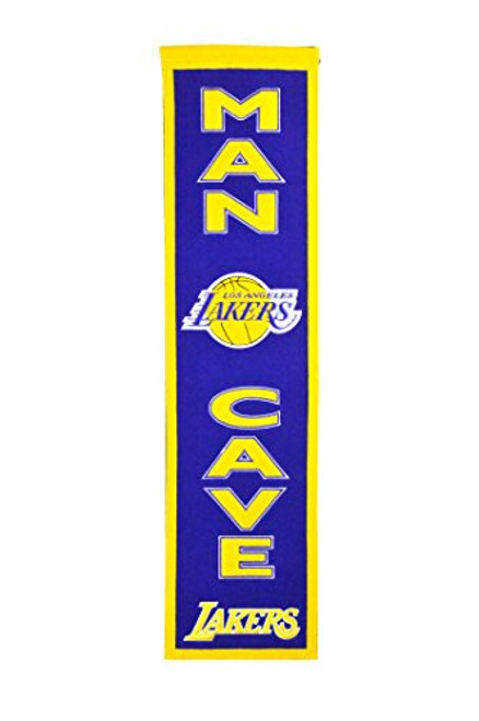 Winning Streak NBA Los Angeles Lakers Man Cave Banner Winning Streak NBA Los Angeles Lakers Man Cave Banner