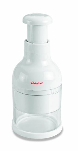Metaltex USA Inc- Rotary Chopper  Stainless Steel-White