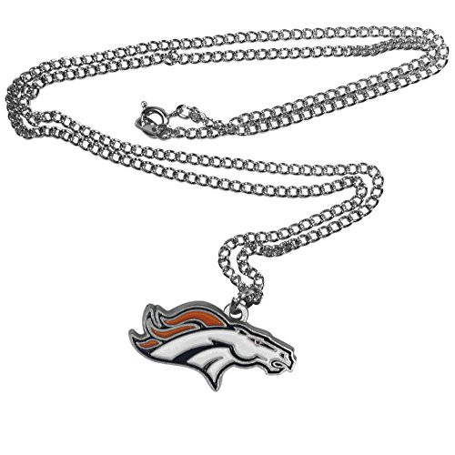 NFL Siskiyou Sports Fan Shop Denver Broncos Chain Necklace 22 inch Team Color NFL Siskiyou Sports Fan Shop Denver Broncos Chain Necklace 22 inch Team Color