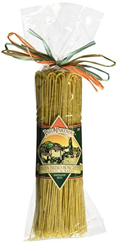 Pasta Partners Italian Blend Spaghetti Pasta  Garlic   Basil  12 Ounce