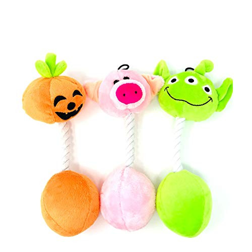 Petpany Plush Dog Chew Toys  Soft Puppy Toys for Teething Chewing - Cotton Rope