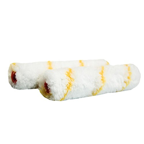 Shur-Line 2006770 6-Inch Cloth Mini Roller Cover Refills  2-Pack