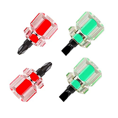 Buspoll Mini ultrashort flat head and Phillips screwdriver set  sewing machine tool concept