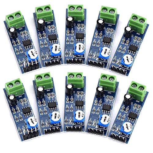 abcGoodefg 10pcs LM386 Audio Power Amplifier Module 200 Times Gain Amplifier Board Mono Power Amplifier for Arduino EK1236 HiFi DIY