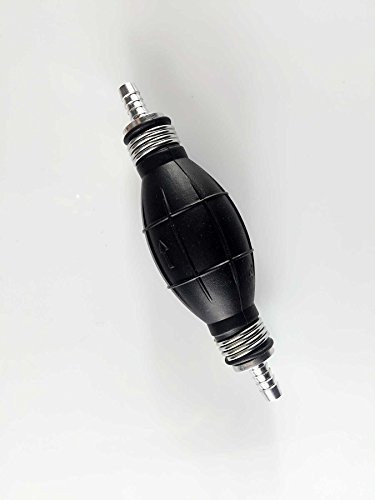 E-Bro Black Rubber Fuel Transfer Vacuum Fuel Line Hand Primer Pump Bulb Type For Marine Boat Diesel Accessories 8mm