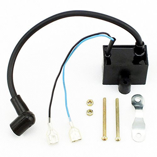 QAZAKY CDI Ignition Coil for 49cc 50cc 60cc 66cc 80cc 2-Stroke Engines Motor Motorized Bicycle Bike