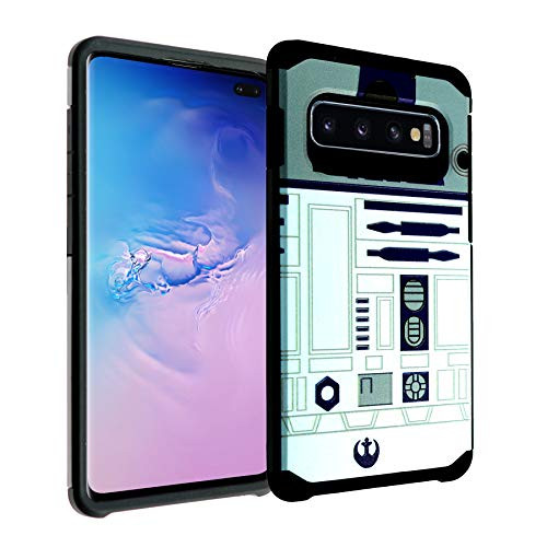 Star Wars Galaxy S10e Case  DURARMOR Dual Layer Hybrid Shockproof Slim Fit Armor Case Cover for Samsung Galaxy S10E- R2D2 Star Wars