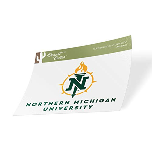 Northern Michigan University NMU Wildcats NCAA Vinyl Decal Laptop Water Bottle Car Scrapbook Sticker - 00009