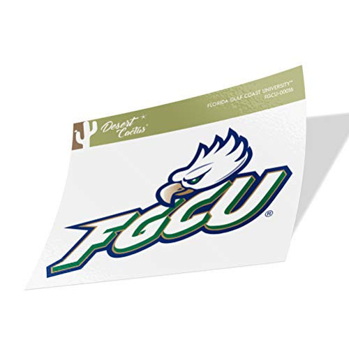 Florida Gulf Coast University FGCU Eagles NCAA Vinyl Decal Laptop Water Bottle Car Scrapbook Sticker - 00016