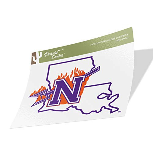 Northwestern State University NSU Demons NCAA Vinyl Decal Laptop Water Bottle Car Scrapbook Sticker - 00002