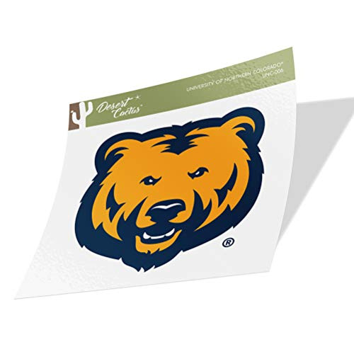 University of Northern Colorado UNC Bears NCAA Vinyl Decal Laptop Water Bottle Car Scrapbook Sticker - 006