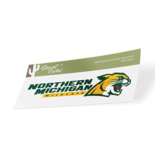 Northern Michigan University NMU Wildcats NCAA Vinyl Decal Laptop Water Bottle Car Scrapbook Sticker - 00031