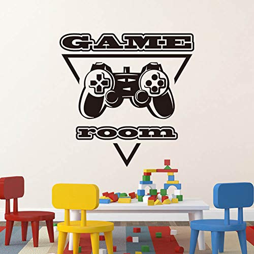 Wall Decals Stickers for Bedroom Game Room Vinyl Wall Sticker Gamer Gift Peel and Stick Quotes Decal for Home Boys Room Decor Reusable DIY Decoration Wall Decals Stickers for Bedroom Game Room Vinyl Wall Sticker Gamer Gift Peel and Stick Quotes Decal for Home Boys Room Decor Reusable DIY Decoration